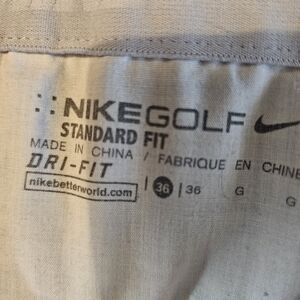 Nike Golf Dri-Fit Shirt in Light Gray
